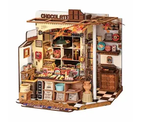 Robotime Miniatur von Henrys Schokoladenhaus / aus dem Jahr 14