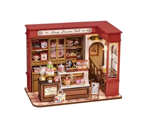 Robotime Miniaturhaus Honey Candy Shop / ab 14 Jahren