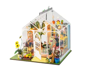 2Kids Toys Miniaturhaus mit blühendem Pavillon / ab 14 Jahren