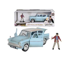 Jada Harry Potter Auto Ford Anglia 1959 mit Harry Potter Figur / 1:24 / ab 8 Jahren