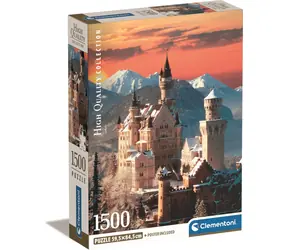 Clementoni Puzzle Neuschwanstein / 1500 Teile / ab 10 Jahren