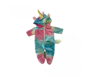 PLEJO Einhorn-Puppenoverall, 40-43 cm / ab 3 Jahren