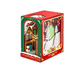 2Kids Toys 3D-Puzzle Buchstütze „Weiße Weihnachten“ / ab 14 Jahren