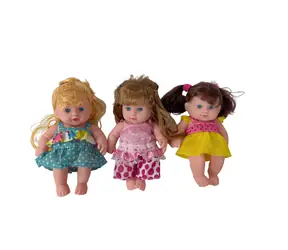 PLEJO Puppe mit Haaren, 20 cm / ab 3 Jahren