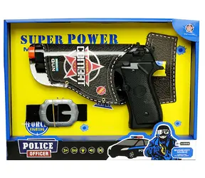 PLEJO Polizeipistole mit Gürtel / ab 3 Jahren