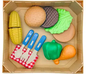 PLEJO Picknickset - Hamburger / ab 3 Jahren