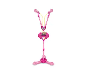 PLEJO Stativ mit 2 Mikrofonen, rosa / ab 3 Jahren