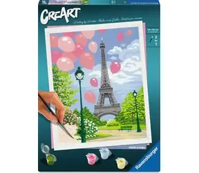 Ravensburger 289929 CreArt Frühling in Paris / Alter ab: 12 Jahren / Version: SV/DA/NO/FI/CS/SK