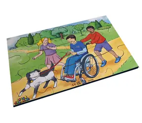 Just Jigsaws 490 Inclusions - Holzpuzzle-Set / 72 Teile / ab 3 Jahren