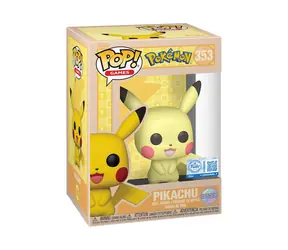 Funko POP Games: Pokémon - Pikachu (SftClr) / ab 3 Jahren 