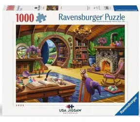 Ravensburger 120018490 Gemütliches Zauberhäuschen, 1000 Teile / ab 14 Jahren / internationale Version