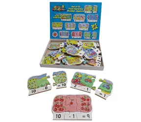 Just Jigsaws 791 Subtraktion - Holzpuzzle, 30 Teile / ab 3 Jahren