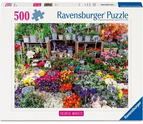 Ravensburger 120018155 Market Square, Frankreich 500 Teile / Alter ab: 12 Jahren / Version: international
