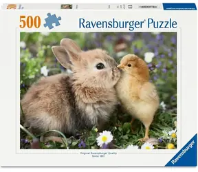 Ravensburger 120019008 Hase und Küken 500 Teile / Alter ab: 12 Jahren / Version: International