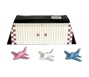 TODDLEROAD 2157 MARBLE HANGAR - 3 ergonomische Flugzeuge mit Funktionsbox