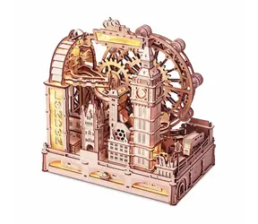 Robotime 3D mechanische Puzzlekugelbahn London