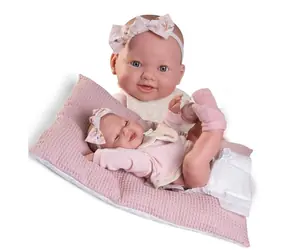 Antonio Juan 50414 MIA - realistische Babypuppe mit blinkender und pinkelnder Stimme, Vollvinylkörper - 42 cm / ab 3 Jahren