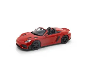 Welly Porsche 718 Spyder RS Modell 1:34 rot ohne Dach