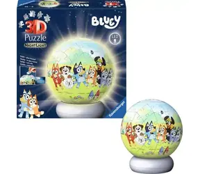 Ravensburger 120080602 Puzzle-Ball Bluey (Nacht-Edition) / 72 Teile / Alter ab: 6 Jahren / Version: International 