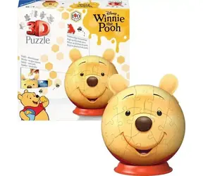 Ravensburger 120080701 Puzzleball mit Ohren Winnie Puuh / 72 Teile / Alter ab: 6 Jahren / Version: International 
