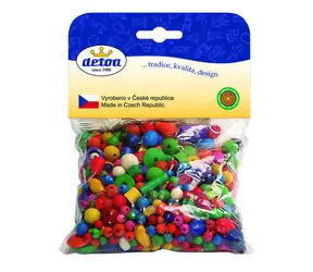 Detoa Mischung aus farbigen Perlen 100 g