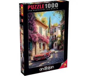 ANATOLISCHES Puzzle Bougainvillea-Straße / 1000 Teile / ab 12 Jahren