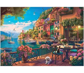 ANATOLIAN Puzzle Café Como XL / 700 Teile / ab 12 Jahren