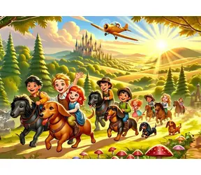 Kunstpuzzle 35413 Puzzle Waldabenteuer / 100 Teile / ab 5 Jahren