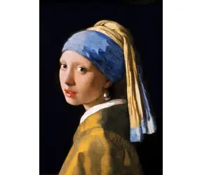 Kunstpuzzle 5242 Puzzle Museum Serie: Mädchen mit dem Perlenohrring / 1000 Teile / ab 15 Jahren