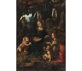 Clementoni 39976 Puzzle Museum Collection: Madonna der Felsengrotte, 1000 Teile