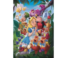 Clementoni 39952 Puzzle Alice im Wunderland 1000 Teile