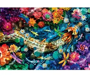 Clementoni 39939 Puzzle Koi-Teich 1000 Teile