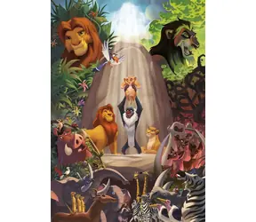 Clementoni 39902 Puzzle Der König der Löwen, 1000 Teile / ab 10 Jahren