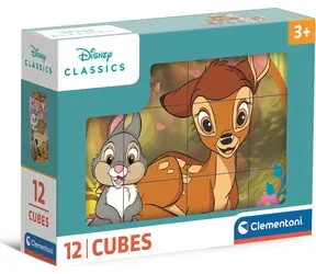 Clementoni Bilderwürfel Disney Klassische Märchen 12 Würfel