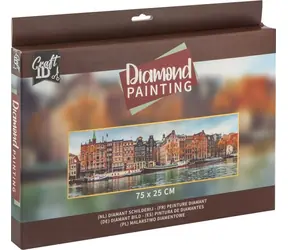 CRAFT ID Diamantmalerei Amsterdam 75x25cm