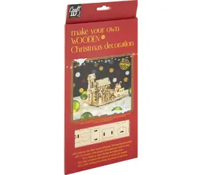 CRAFT ID 3D-Holzpuzzle Weihnachtsmann
