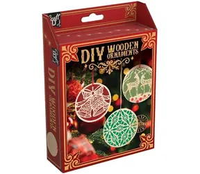 Bastelideen: DIY-Weihnachtsschmuck aus Holz