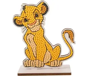 CRYSTAL ART Diamantmalerei Der König der Löwen: Simba