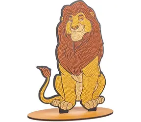 CRYSTAL ART Diamond Painting XL Der König der Löwen: Mufasa