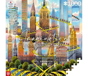 Good Loot Puzzle Imigination: Tytus Brzozowski - New York / 1000 Teile / ab 16 Jahren