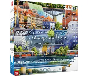 Good Loot Puzzle Imagination: Tytus Brzozowski - Warschauer Brücken / 1000 Teile / ab 16 Jahren
