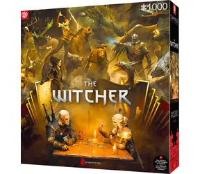 Good Loot Puzzle The Witcher: Gwent spielen / 1000 Teile / ab 16 Jahren