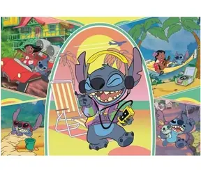 Clementoni 29800 Puzzle Stitch SUPER 180 Teile / ab 7 Jahren