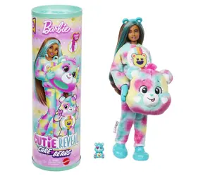 Mattel Barbie CUTIE REVEAL Barbie und die Care Bears Serie 2 blau / ab 3 Jahren