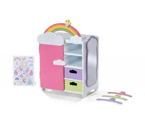 Zapf Creation BABY born Regenbogen-Schrank / 3x AAA / ab 3 Jahren