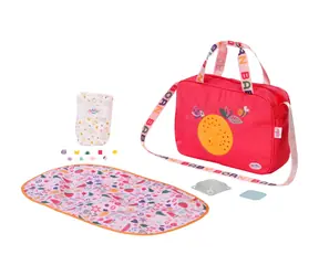 Zapf Creation Wickeltasche BABY born mit aufsteckbaren Verzierungen / ab 3 Jahren