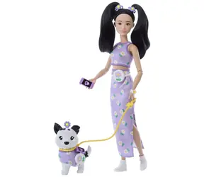 Mattel Barbie-Puppe im Stil für zwei - Blumen / ab 3 Jahren