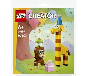 LEGO® Creator 30689 Tiere auf einer Geburtstagsparty / Anzahl der Teile: 60 / ab 6 Jahren