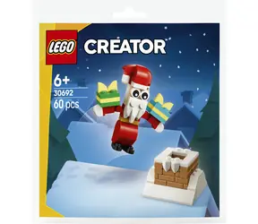 LEGO® Creator 30692 Kamin und Weihnachtsspaß mit dem Weihnachtsmann / Anzahl der Teile: 60 / ab 6 Jahren