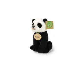 Rappa Plüschpanda, sitzend, 15 cm / UMWELTFREUNDLICH / ab 0 Monaten